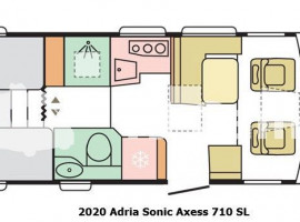 Adria Sonic Supream 710 Sl Automatgear