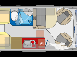 Pössl Summit 640 med Ruhl læder