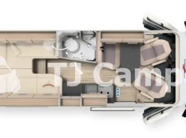 Malibu van 640 Two Rooms LE RB GT