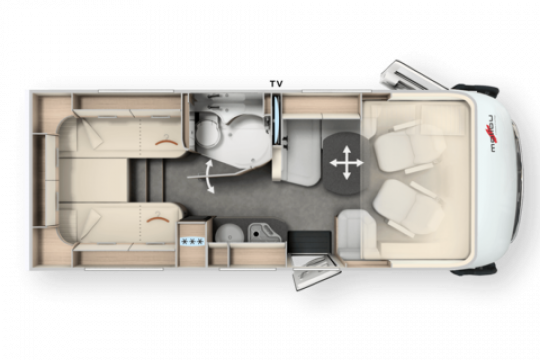 Malibu I 430 LE KB LE lightweight 3,5t