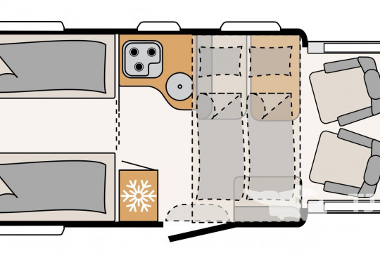 Dethleffs Trend T 7017 EB automatik