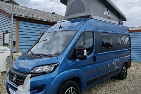 Hymer Free 540 med hævetag automatgear