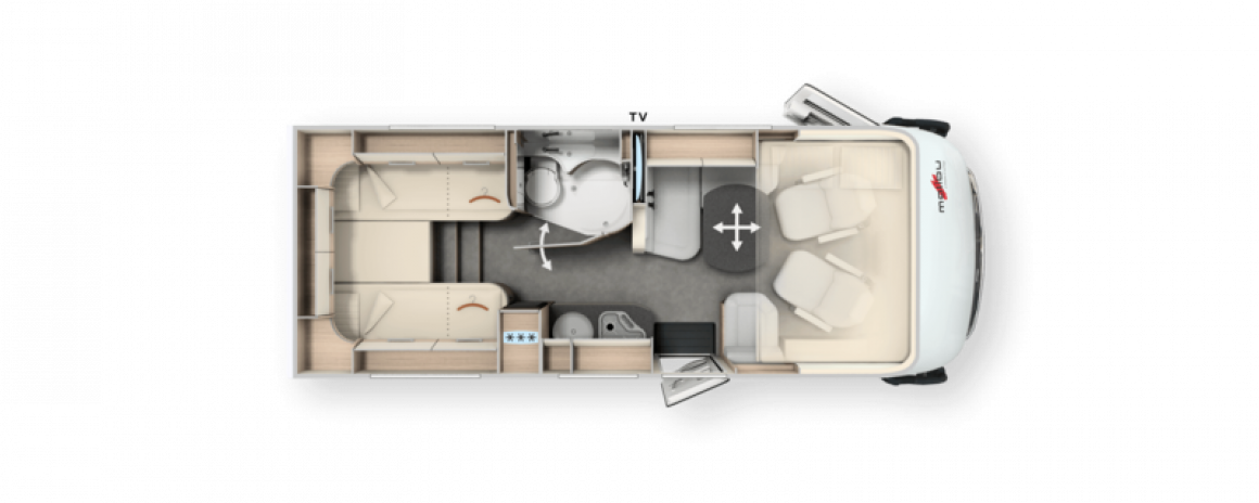 Malibu I 430 LE KB LE lightweight 3,5t