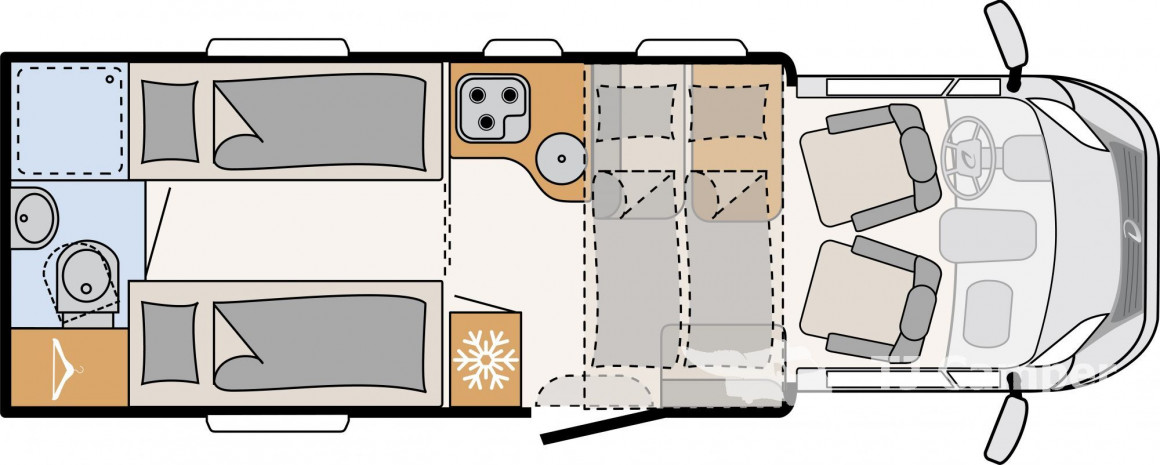 Dethleffs Trend T 7017 EB automatik