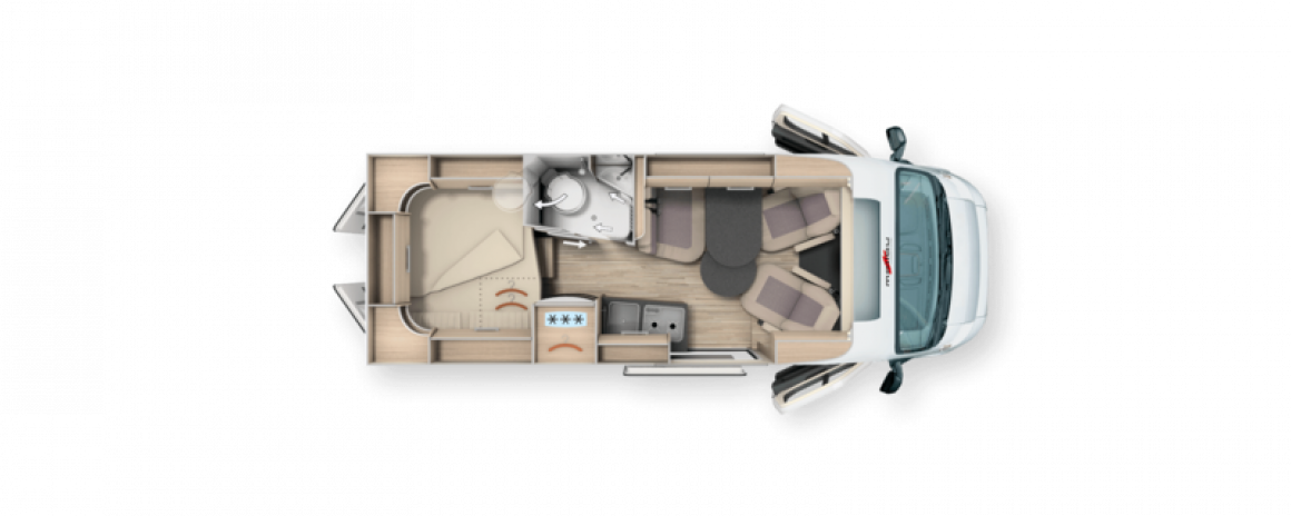 Malibu Van comfort GT skyview 600 DB